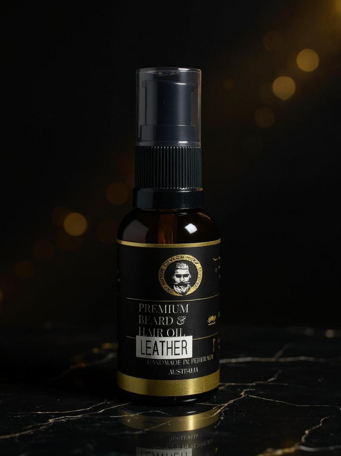 Leather Beard Oil